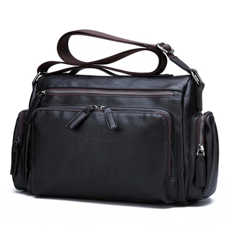 2021 New Briefcase Business Men shoulder bag leisure Men's bag Retro Leather shoulder bag crossbody bags men black brown
2021 New Briefcase Business Men shoulder bag leisure Men's bag Retro Leather shoulder bag crossbody bags men black brown