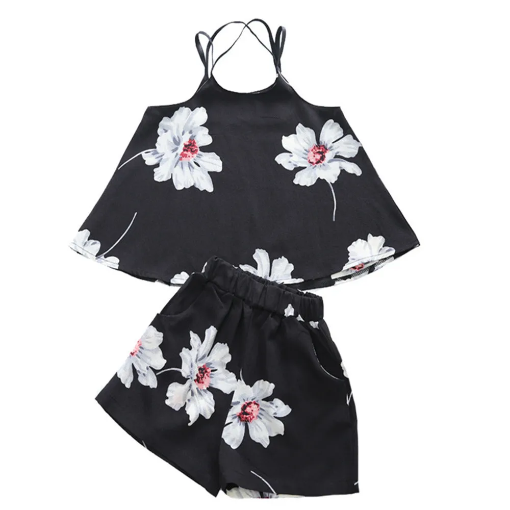 Girls Clothes Summer Girls Sets Flower Vest + Short for Girls Clothing Set 3-12 Year
Girls Clothes Summer Girls Sets Flower Vest + Short for Girls Clothing Set 3-12 Year