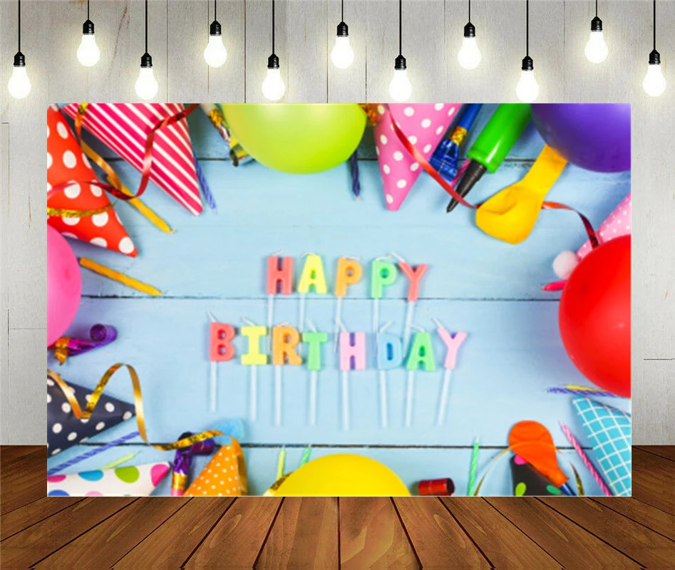 Photo Studio Props Photography Backdrop Happy Birthday Party Decoration Colorful Balloons Wood Board Vinyl Background Cloth
Photo Studio Props Photography Backdrop Happy Birthday Party Decoration Colorful Balloons Wood Board Vinyl Background Cloth