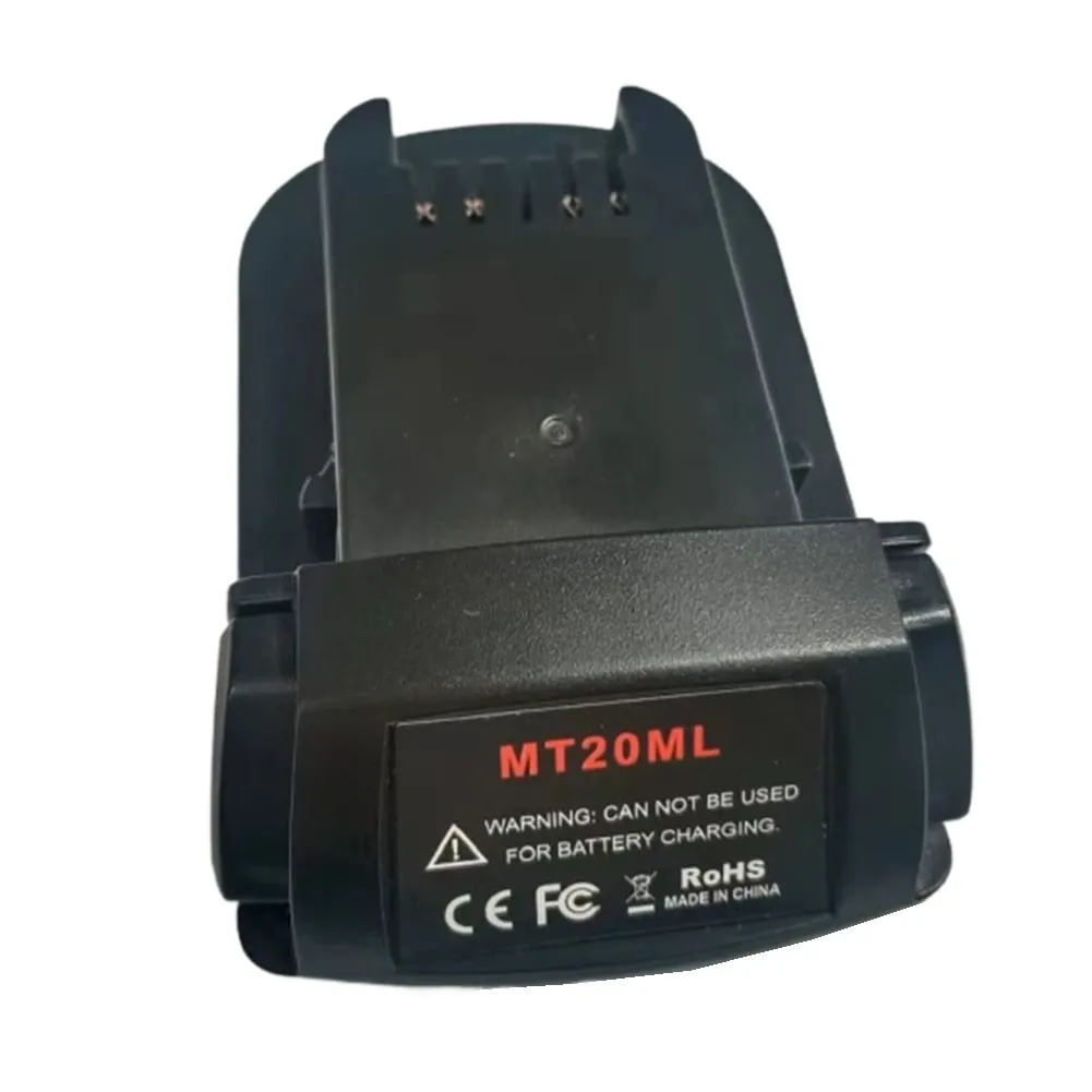 Battery Adapter Converter ForMakita 18V Li-ion Battery To For Milwaukee 18V Cordless Power Tools Accessories Black
Battery Adapter Converter ForMakita 18V Li-ion Battery To For Milwaukee 18V Cordless Power Tools Accessories Black