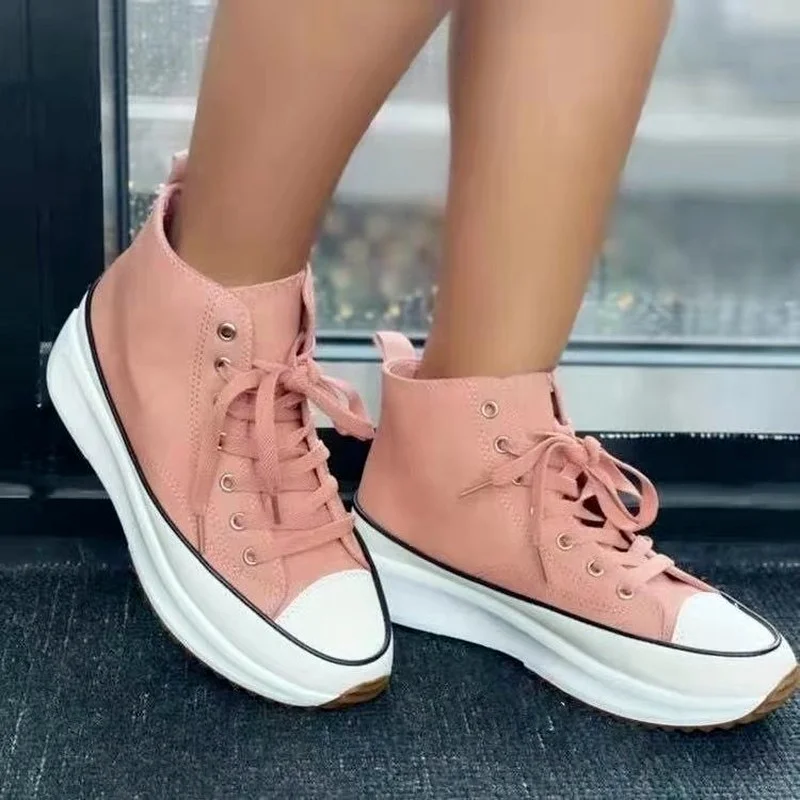 2021 New Women Comfortable Canvas Flats Vulcanized Shoes Female Summer Fashion Lace-up Sneakers Ladies Platform Casual Shoes
2021 New Women Comfortable Canvas Flats Vulcanized Shoes Female Summer Fashion Lace-up Sneakers Ladies Platform Casual Shoes