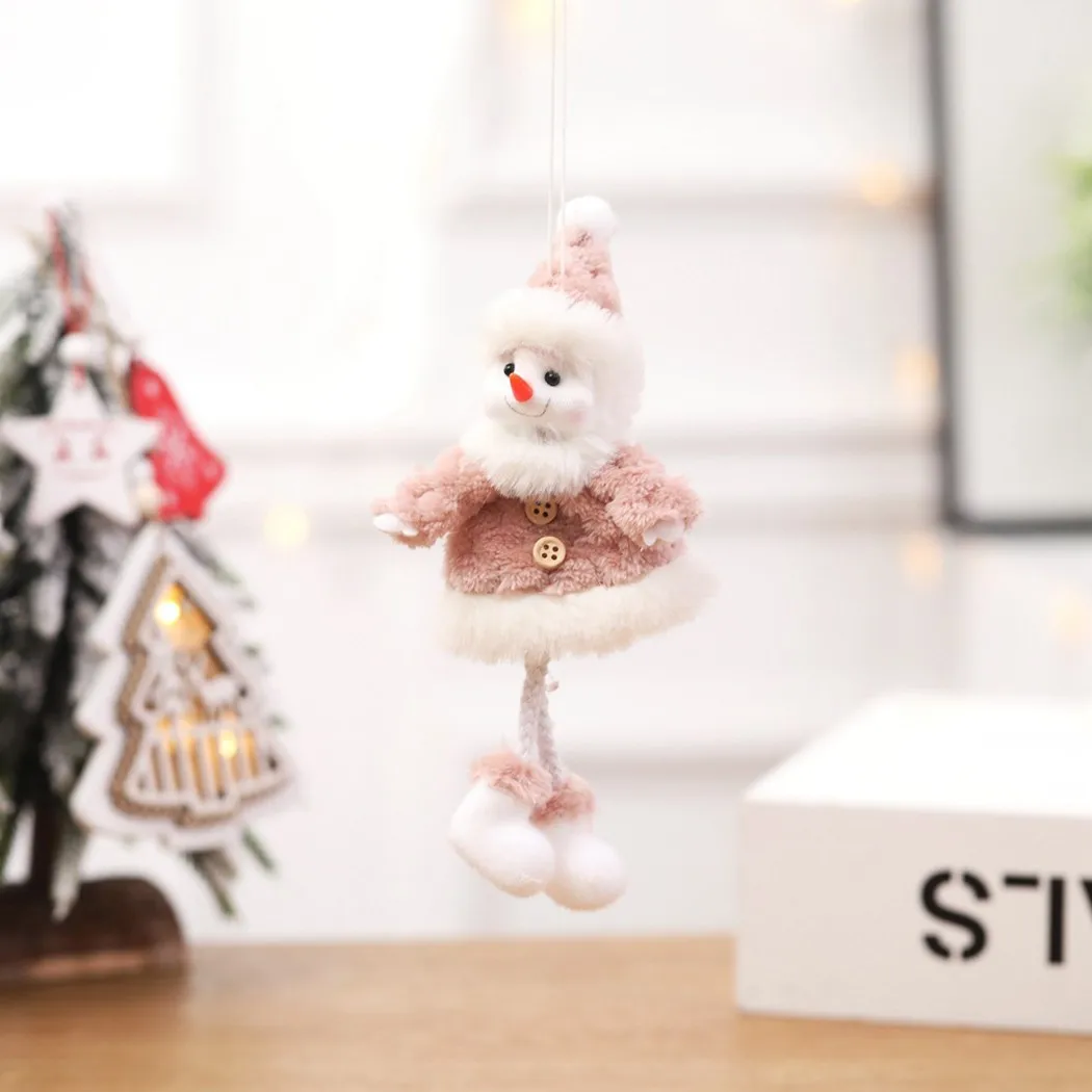 Christmas Snowman Elk Angel Plush Doll Pendant Xmas Tree Hanging Decoration Hanging Ornament Decoration For New Year 2021
Christmas Snowman Elk Angel Plush Doll Pendant Xmas Tree Hanging Decoration Hanging Ornament Decoration For New Year 2021