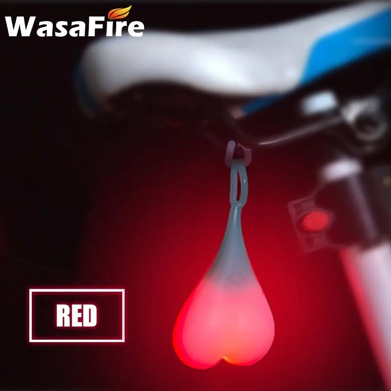 Bike Light Waterproof Warning Lamp Silicone Heart Lamp Bike Accessories Creative Bike Taillight Night Bicycle Seat Safety Light
Bike Light Waterproof Warning Lamp Silicone Heart Lamp Bike Accessories Creative Bike Taillight Night Bicycle Seat Safety Light