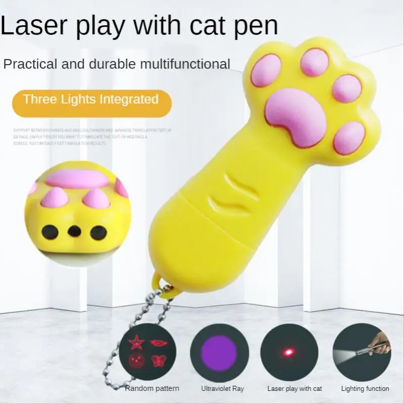3 In 1 LED Lighting Cat Laser Interactive Toy Funny Dog Chien Pointer Paw Training Pet Kitten Puppy Playing Accessories Supplies
3 In 1 LED Lighting Cat Laser Interactive Toy Funny Dog Chien Pointer Paw Training Pet Kitten Puppy Playing Accessories Supplies
