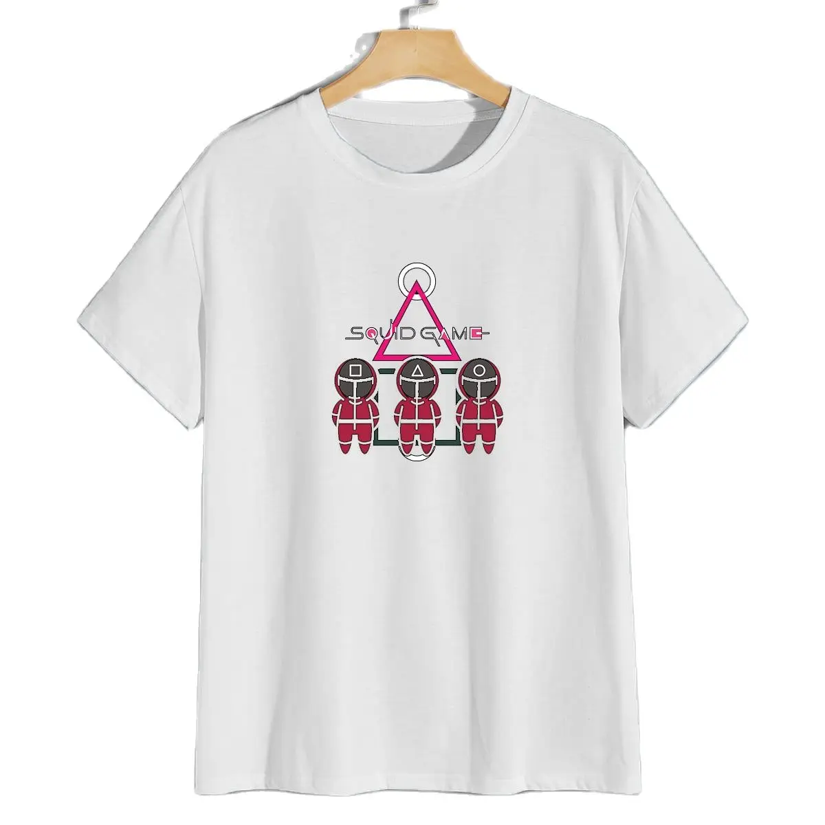 Korean TV Squid Game T Shirt Men Kawaii Cartoon Summer Tops 456 Graphic Tees Unisex Harajuku Fashion Korean Style T-shirt Male
Korean TV Squid Game T Shirt Men Kawaii Cartoon Summer Tops 456 Graphic Tees Unisex Harajuku Fashion Korean Style T-shirt Male