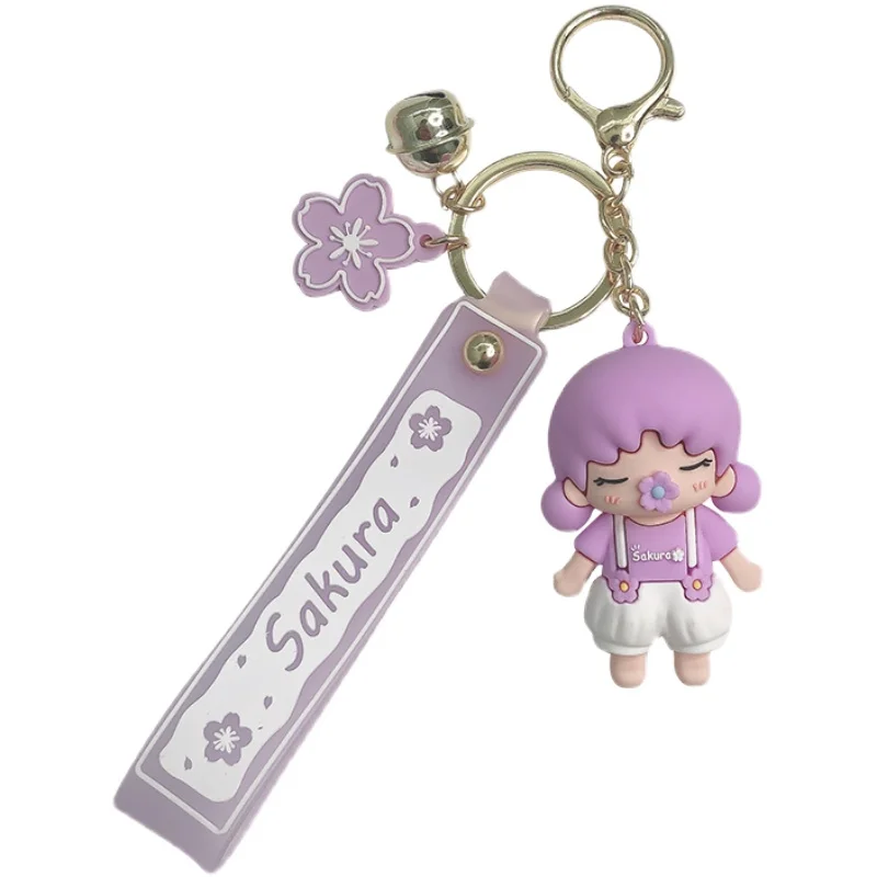 Cute Cherry Blossom little Laurie key chain girl's heart bag pendant trend car key chain creative gift accessories
Cute Cherry Blossom little Laurie key chain girl's heart bag pendant trend car key chain creative gift accessories