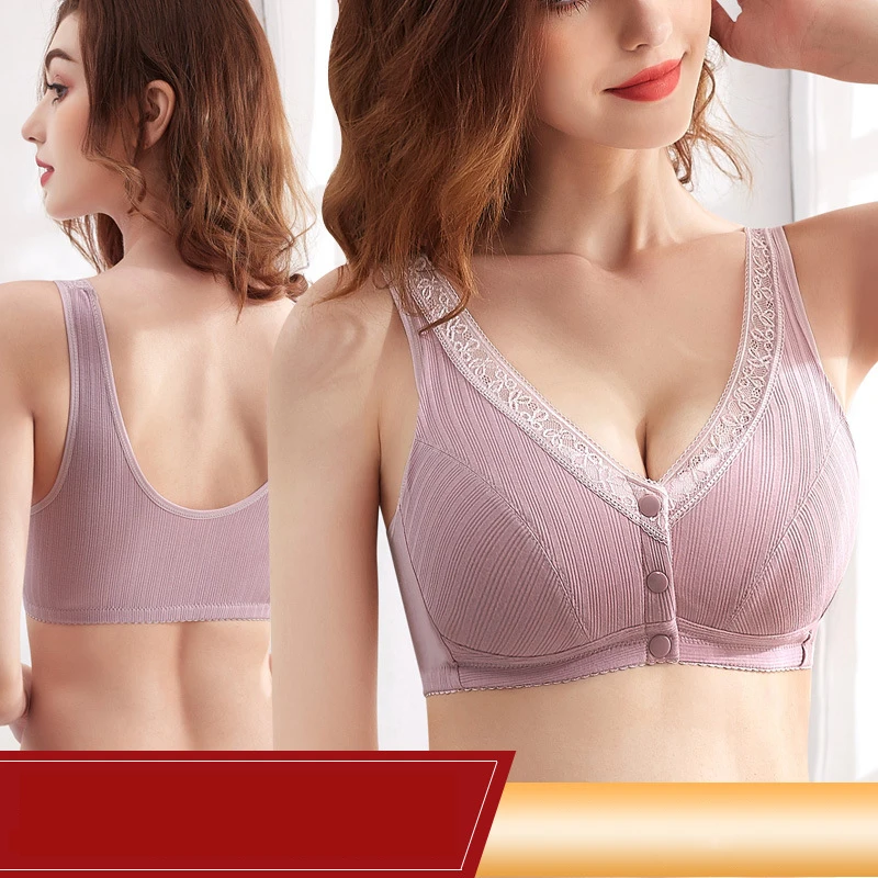 Female Lingerie Middle Aged Elderly Cotton Bra Mother Large Sports Underwear Women'S Non Steel Ring Vest Bra Thin Bra Ropa Mujer
Female Lingerie Middle Aged Elderly Cotton Bra Mother Large Sports Underwear Women'S Non Steel Ring Vest Bra Thin Bra Ropa Mujer