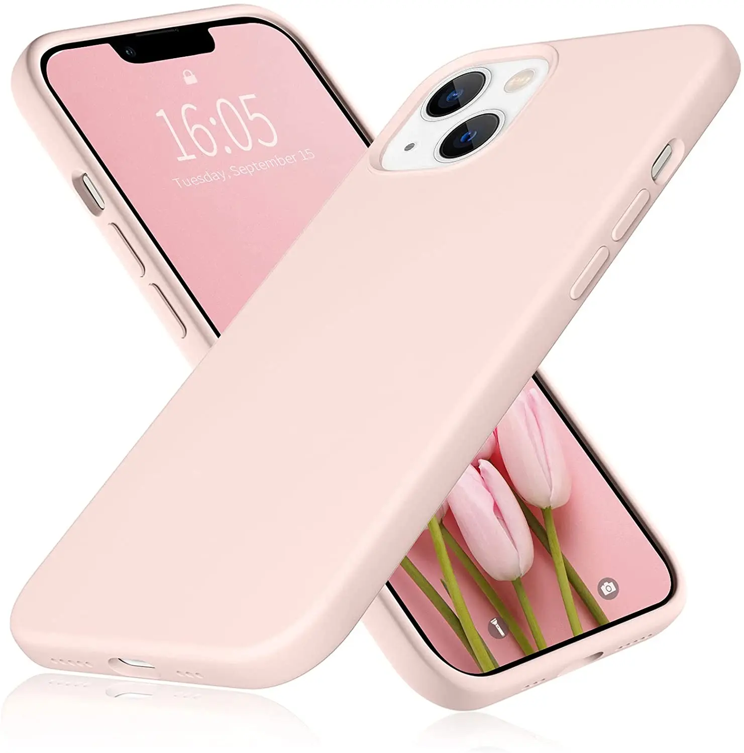 Beydoa Compatible with iPhone 13 Case 6.1 inch (2021), Smooth Touch Liquid Silicone Phone Case with Soft Anti-Scratch
Beydoa Compatible with iPhone 13 Case 6.1 inch (2021), Smooth Touch Liquid Silicone Phone Case with Soft Anti-Scratch