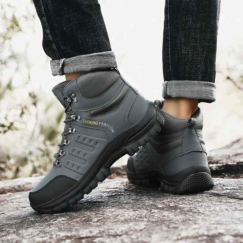 Men Winter Hiking Boots Keep Warm Fur Boots Outdoor Trekking Climbing Hunting Hiker Shoes Military Snow Tactical Mountain Boots
Men Winter Hiking Boots Keep Warm Fur Boots Outdoor Trekking Climbing Hunting Hiker Shoes Military Snow Tactical Mountain Boots