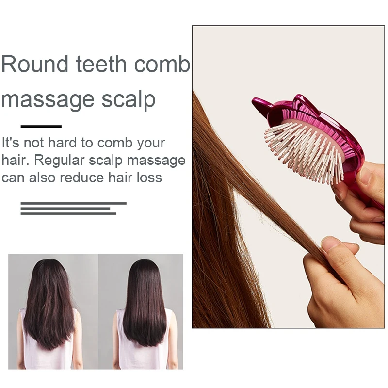 Electroplated Air Cushion Massage Hairdressing Comb Women comb hair three styles three COLOR
Electroplated Air Cushion Massage Hairdressing Comb Women comb hair three styles three COLOR