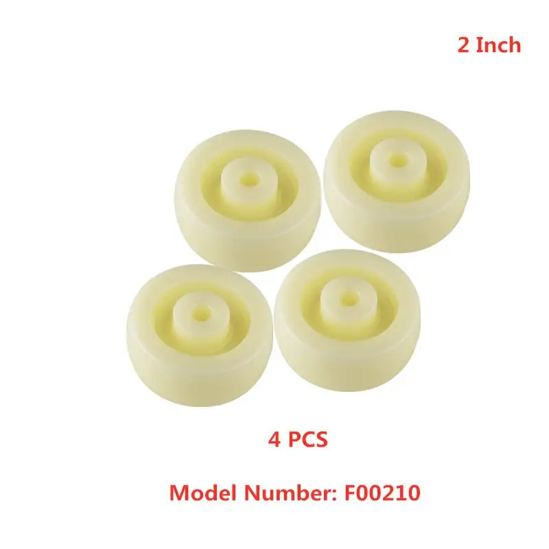 4 Pcs/Lot Casters Wholesale 2-inch Fat Baby Single Wheel Wear-resistant Nylon Smooth White Pp Plastic Piece Furniture Sofa Small 
4 Pcs/Lot Casters Wholesale 2-inch Fat Baby Single Wheel Wear-resistant Nylon Smooth White Pp Plastic Piece Furniture Sofa Small