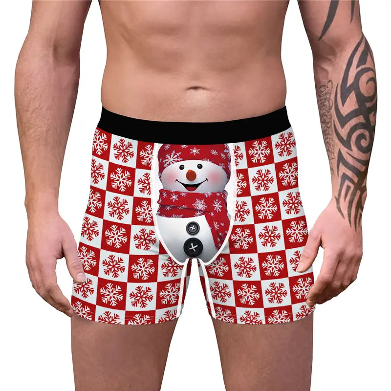 3pcs/Lot Christmas Man Funny Underwear Boxers Mens Underpants Male New Year's Panties Shorts Trunks Homme Calzoncillos Hombre
3pcs/Lot Christmas Man Funny Underwear Boxers Mens Underpants Male New Year's Panties Shorts Trunks Homme Calzoncillos Hombre