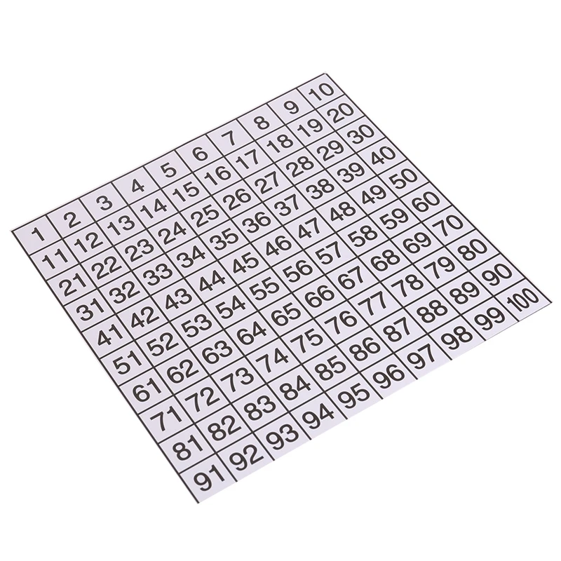 Wooden Montessori Hundred Board Math 1 to 100 Consecutive Numbers Counting Toy L4MC
Wooden Montessori Hundred Board Math 1 to 100 Consecutive Numbers Counting Toy L4MC