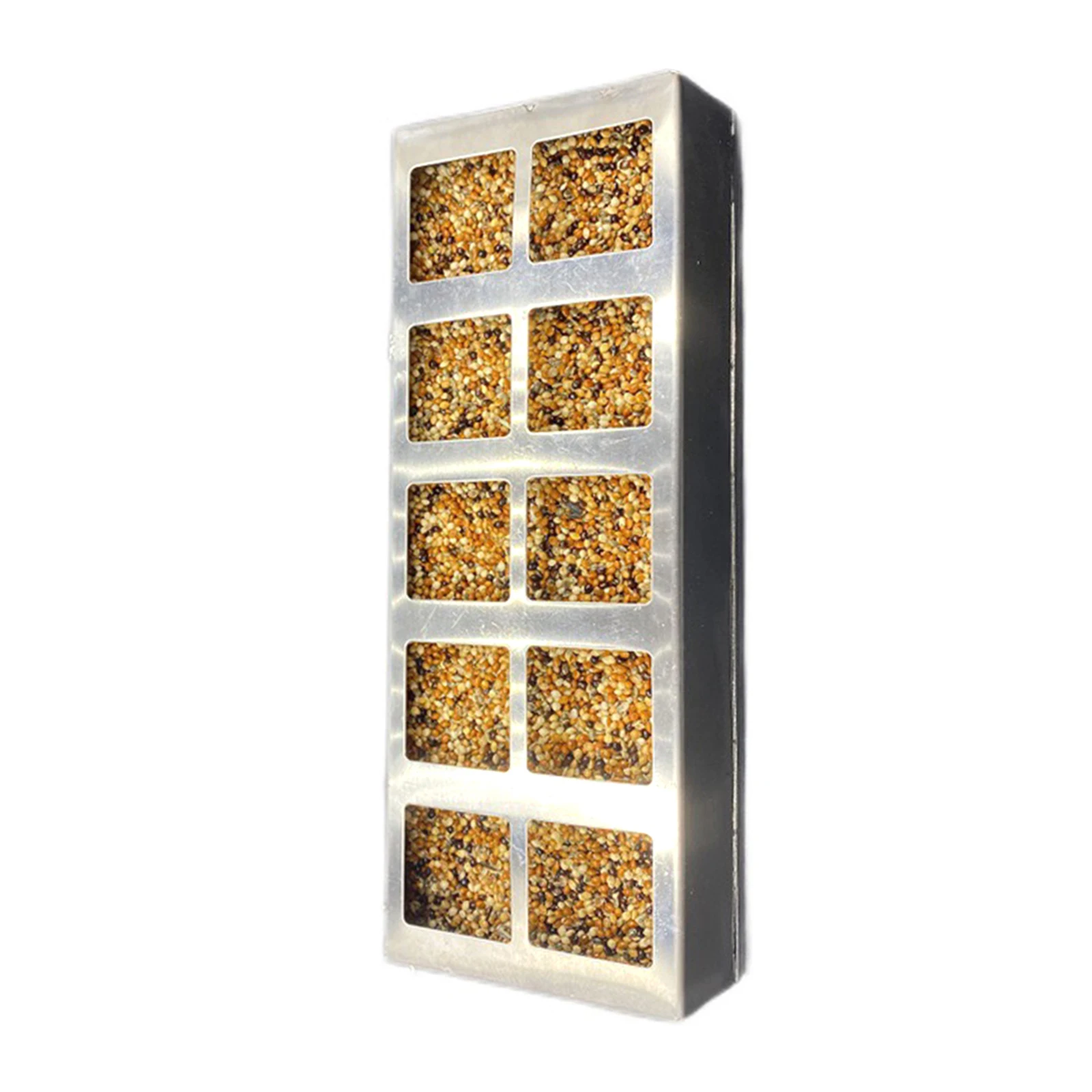 Stainless Steel Multi-Grid Bird Feeder Bird Cage Accessories Feeding Tray Bowl Accessories For Birds
Stainless Steel Multi-Grid Bird Feeder Bird Cage Accessories Feeding Tray Bowl Accessories For Birds