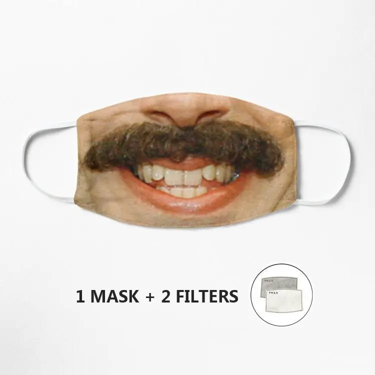 Borat Mask Anti-Dust Mask Windproof Reusable Masque Washable Face Mask Washable Hip Hop Party Magic
Borat Mask Anti-Dust Mask Windproof Reusable Masque Washable Face Mask Washable Hip Hop Party Magic