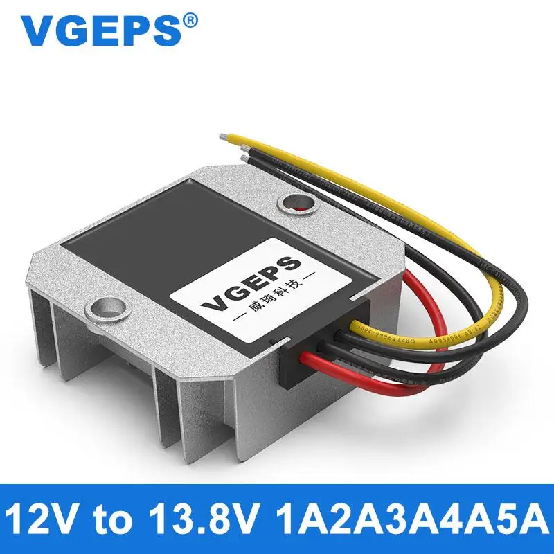 12V to 13.8V automotive boost power converter 9-13V liter 13.8V DC stabilized power supply waterproof module
12V to 13.8V automotive boost power converter 9-13V liter 13.8V DC stabilized power supply waterproof module