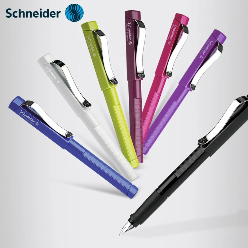 Ручка перьевая Schneider Base классическая, карандаш с цветным корпусом, 9 цветов, набор преобразователей чернил, каллиграфия, офисные и школьные принадлежности, подарок
Ручка перьевая Schneider Base классическая, карандаш с цветным корпусом, 9 цветов, набор преобразователей чернил, каллиграфия, офисные и школьные принадлежности, подарок