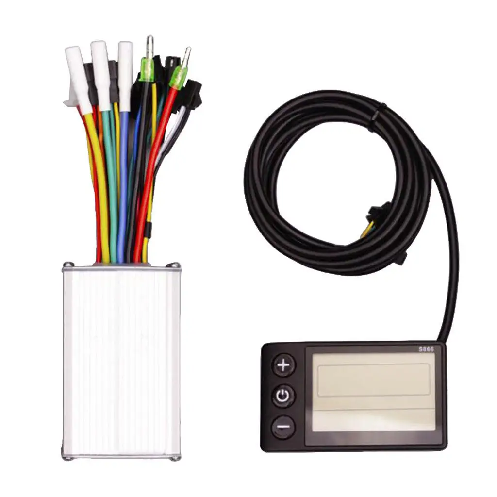 24V/36V/48V 350W Electric Bicycle Controller with LCD Display Panel E-bike Electric Bike Scooter Brushless Controller 
24V/36V/48V 350W Electric Bicycle Controller with LCD Display Panel E-bike Electric Bike Scooter Brushless Controller