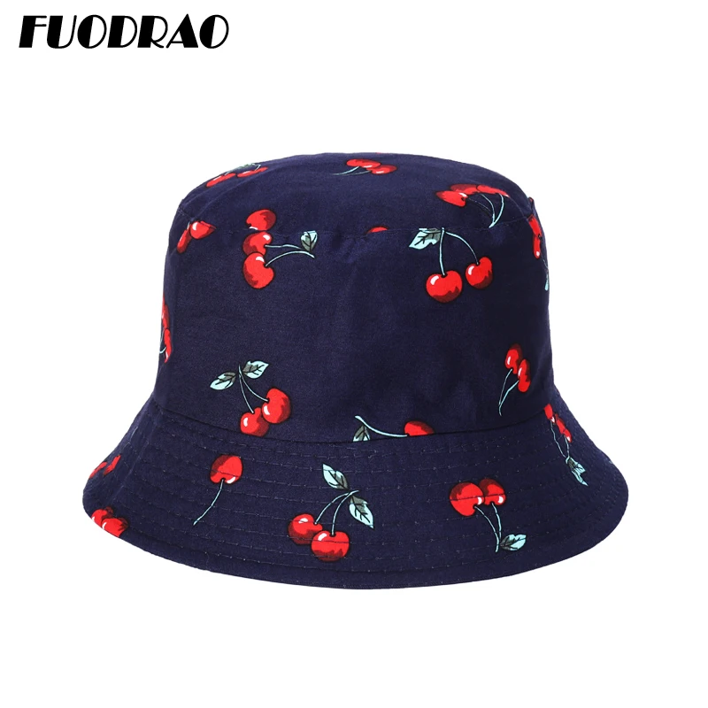 FUODRAO New Korean Print Cherry Bucket Hats Women White Reversible Panama Gorras Summer Outdoor Sun Hats Visor Fisherman Hat M47
FUODRAO New Korean Print Cherry Bucket Hats Women White Reversible Panama Gorras Summer Outdoor Sun Hats Visor Fisherman Hat M47