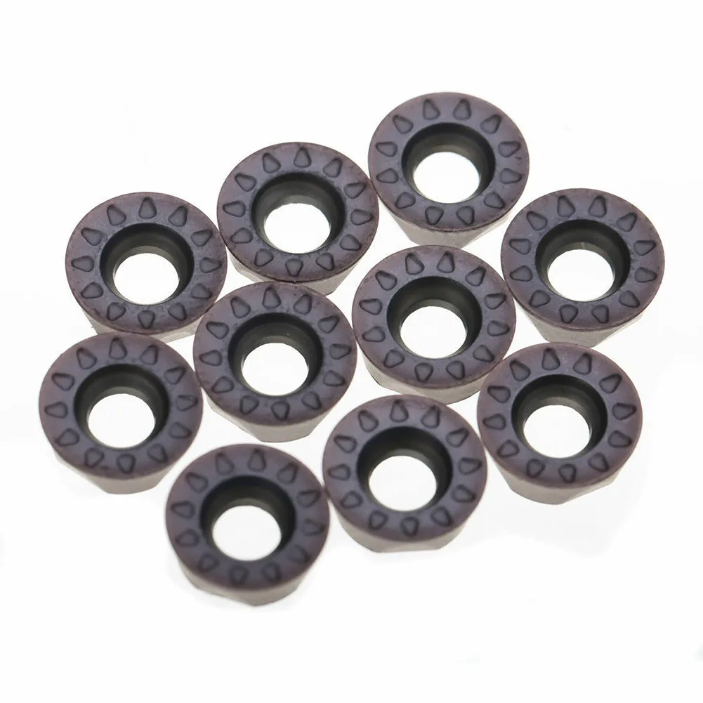 10x RPMT08T2MOE-JS VP15TF CNC Carbide Inserts Blade Lathe Milling Cutter RPMT08 For Cast Iron, Stainless Steel, Steel Processing
10x RPMT08T2MOE-JS VP15TF CNC Carbide Inserts Blade Lathe Milling Cutter RPMT08 For Cast Iron, Stainless Steel, Steel Processing