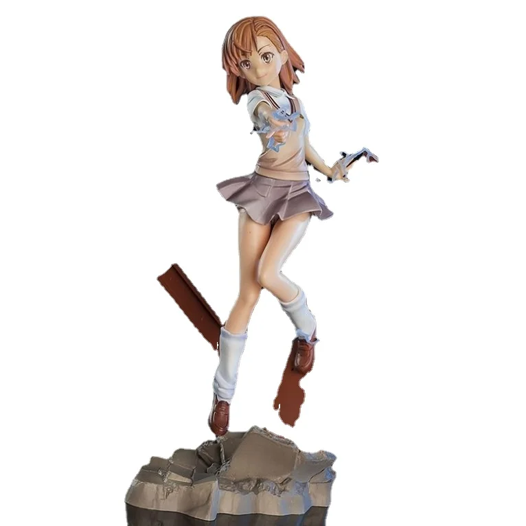 Аниме «определенный волшебный индекс III», Misaka Mikoto Ver. ПВХ фигурка полной модели игрушек, новинка, 24 см
Аниме «определенный волшебный индекс III», Misaka Mikoto Ver. ПВХ фигурка полной модели игрушек, новинка, 24 см