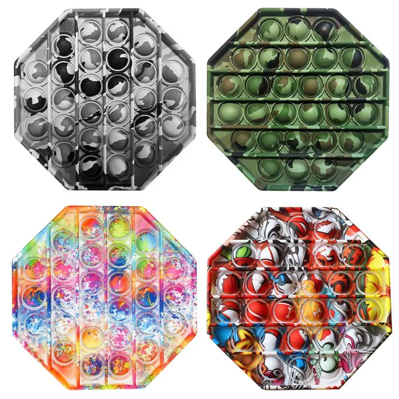 Push Bubble Fidget Sensory Toy Tie Dye Color Pop Fidget Toy Stress Reliever Autism Adult Kids Intellectual Toy for Tabletop Game
Push Bubble Fidget Sensory Toy Tie Dye Color Pop Fidget Toy Stress Reliever Autism Adult Kids Intellectual Toy for Tabletop Game