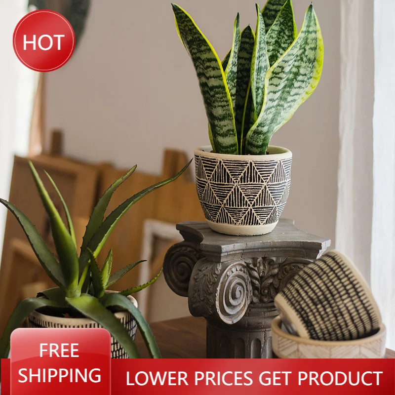Retro Free Shipping Flower Pots Decorative Outdoor Decorative Large Flower Pot Ornament Pot De Fleur Pots for Plants and Flowers
Retro Free Shipping Flower Pots Decorative Outdoor Decorative Large Flower Pot Ornament Pot De Fleur Pots for Plants and Flowers