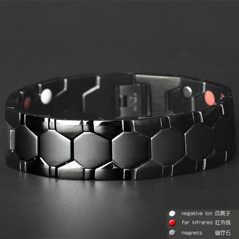 Large Mens Bracelet 3 IN 1 Health Energy Bangle Arthritis Twisted Magnetic Exquisite Bracelet Male Gift Power Therapy Magnets
Large Mens Bracelet 3 IN 1 Health Energy Bangle Arthritis Twisted Magnetic Exquisite Bracelet Male Gift Power Therapy Magnets