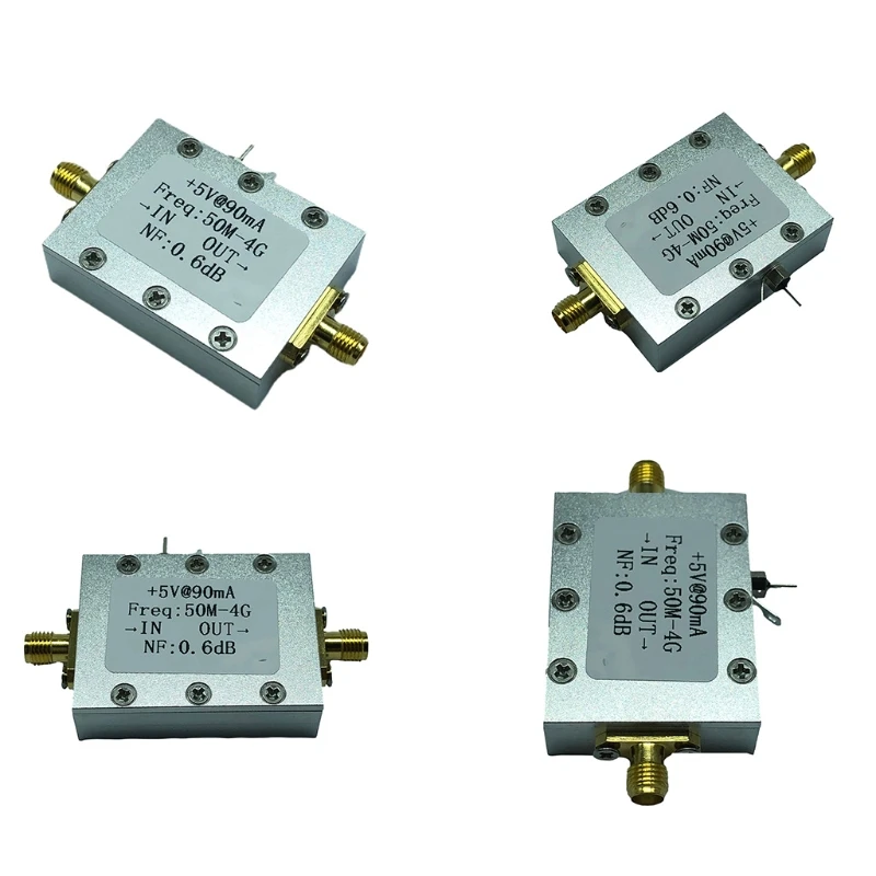67JA Newly 50M-4GHz Low Noise Amplifier LNA Ham Radio Module RF FM HF VHF NF=0.6d Accessories 0.05~4G Amplifiers Modules
67JA Newly 50M-4GHz Low Noise Amplifier LNA Ham Radio Module RF FM HF VHF NF=0.6d Accessories 0.05~4G Amplifiers Modules