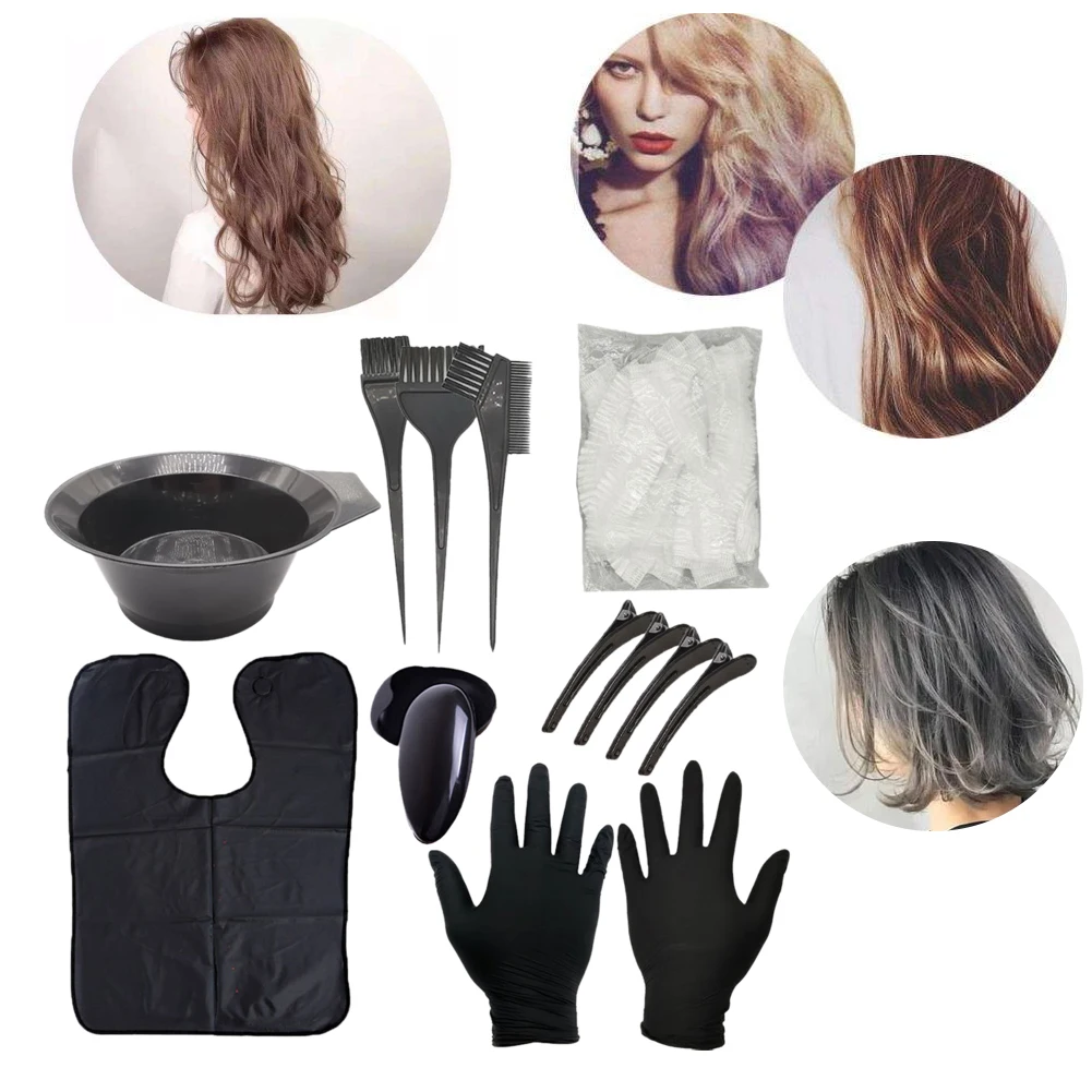 9pcs Tools Home DIY Non Toxic Color Mixing Bowl Hair Dye Set With Earshield Styling Accessories Professional Hairdressing
9pcs Tools Home DIY Non Toxic Color Mixing Bowl Hair Dye Set With Earshield Styling Accessories Professional Hairdressing