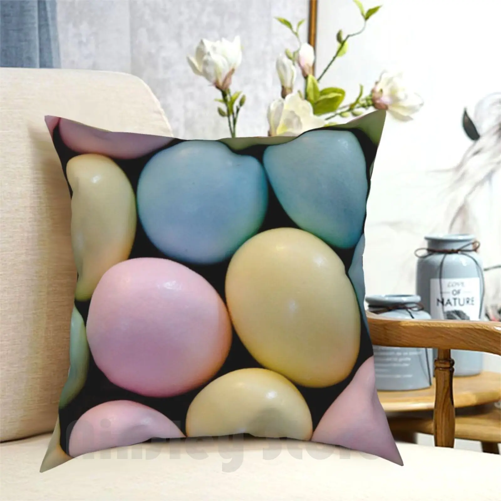 Easter Eggs Pillow Case Printed Home Soft DIY Pillow cover Color Colorful Easter Background Symbol Holiday Pink Food
Easter Eggs Pillow Case Printed Home Soft DIY Pillow cover Color Colorful Easter Background Symbol Holiday Pink Food