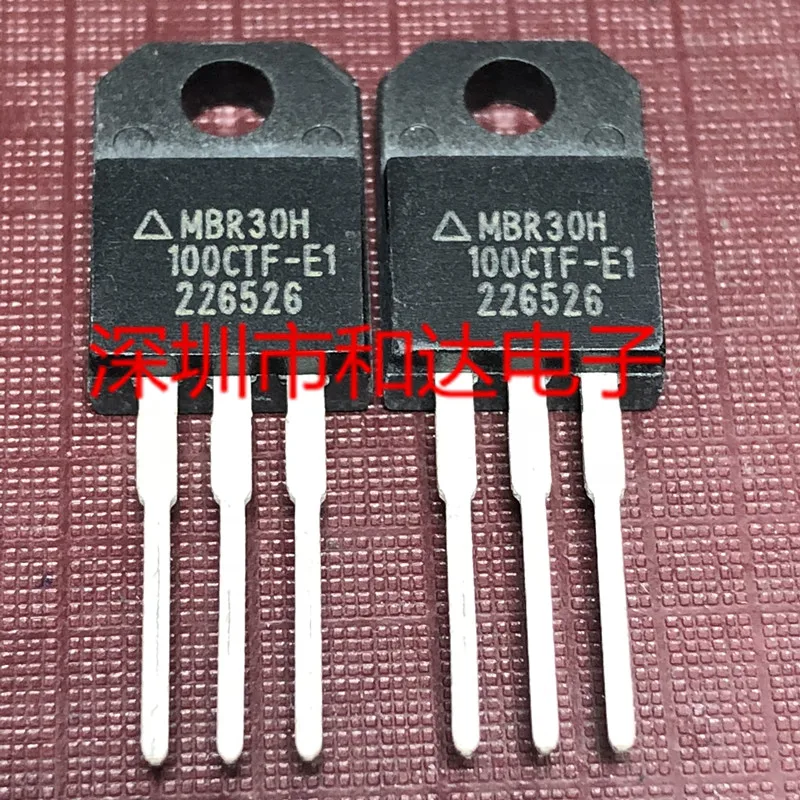 MBR30H100CTF-E1 TO-220F 
MBR30H100CTF-E1 TO-220F