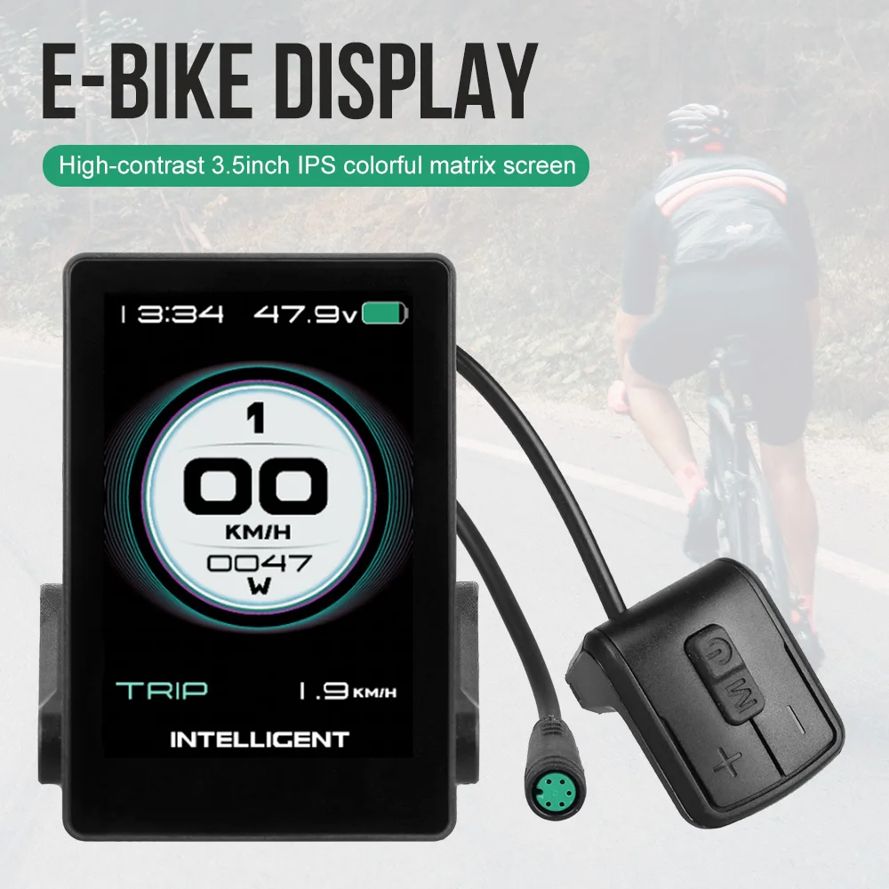 New eBike 860C Display For Electric Bicycle Bafang Mid Drive Motor Conversion Kit Parts Electric Bike LCD Display Speedometer
New eBike 860C Display For Electric Bicycle Bafang Mid Drive Motor Conversion Kit Parts Electric Bike LCD Display Speedometer
