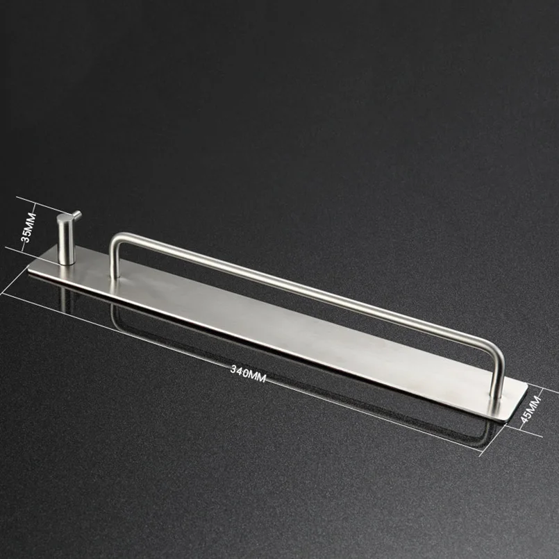 3M Adhesive Towel Bar Brushed Stainless Steel Storage Shelf Single Hook Bathroom Accessories Hardware Home Organizer Zotobon
3M Adhesive Towel Bar Brushed Stainless Steel Storage Shelf Single Hook Bathroom Accessories Hardware Home Organizer Zotobon