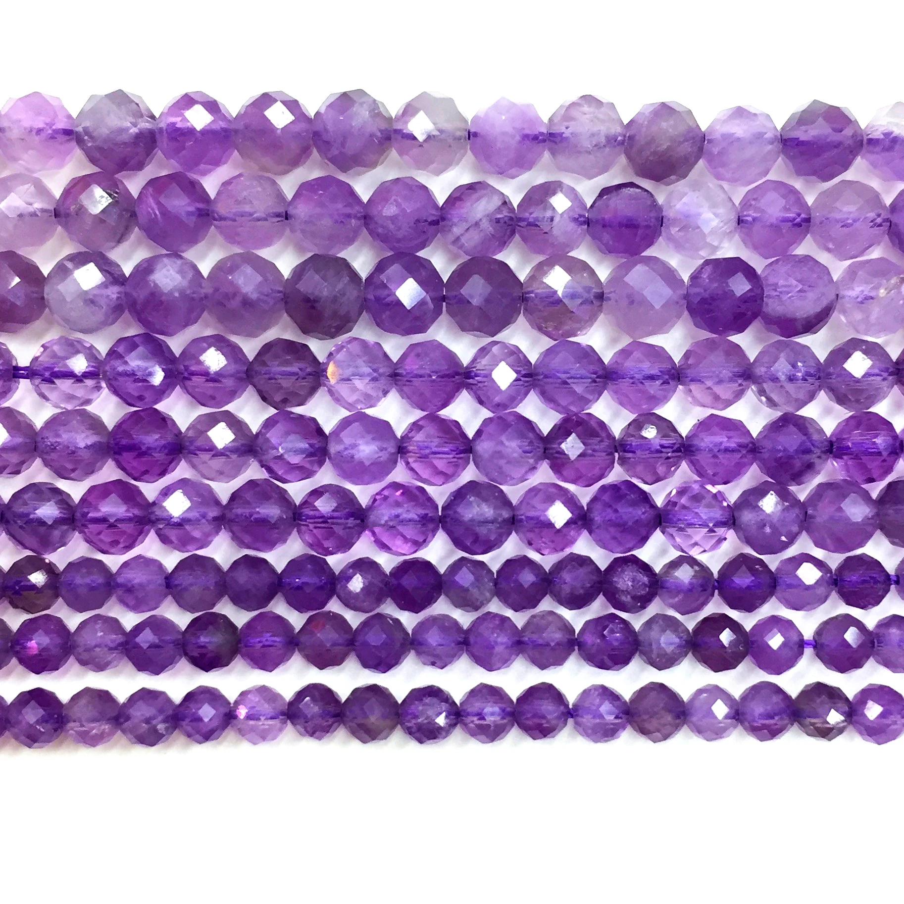 3mm Factory Price Natural Stone Faceted Round Bead Gemstone for Jewelry Making DIY Necklace Bracelet Accessories Amethyst Design
3mm Factory Price Natural Stone Faceted Round Bead Gemstone for Jewelry Making DIY Necklace Bracelet Accessories Amethyst Design