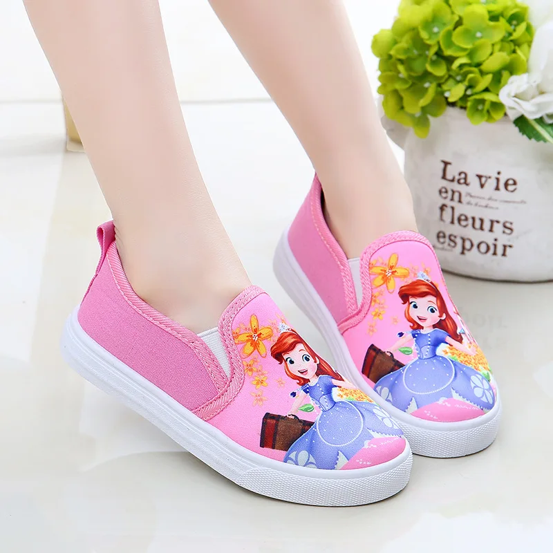 Disney children's shoes children's Sophia canvas shoes 2021 new cartoon sets of spring and autumn female cute casual shoes
Disney children's shoes children's Sophia canvas shoes 2021 new cartoon sets of spring and autumn female cute casual shoes
