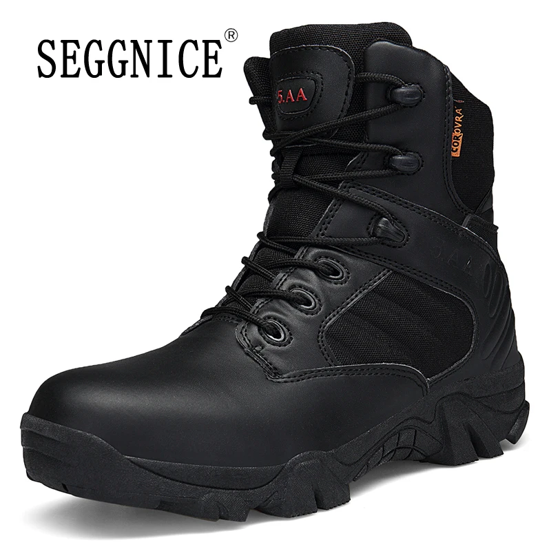 Military Lace Up Tactical Boots Man Outdoor Jungle Desert Trekking Shoes Leather Waterproof Hiking Boots for Men Footwear 2020
Military Lace Up Tactical Boots Man Outdoor Jungle Desert Trekking Shoes Leather Waterproof Hiking Boots for Men Footwear 2020