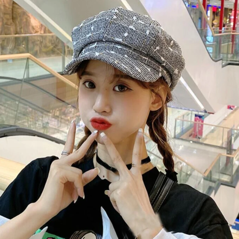 Берет HAT3296 Женский, осенне-зимний, восьмиугольная кепка газетчика, Женская винтажная шляпа художника, Женский Ретро берет
Берет HAT3296 Женский, осенне-зимний, восьмиугольная кепка газетчика, Женская винтажная шляпа художника, Женский Ретро берет