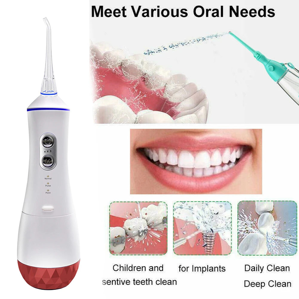 320ml 9 Mode USB Charging Pro Dental Floss Portable Electric Oral Irrigator Floss Teeth Cleaner Ergonomic Floss Oral Care
320ml 9 Mode USB Charging Pro Dental Floss Portable Electric Oral Irrigator Floss Teeth Cleaner Ergonomic Floss Oral Care