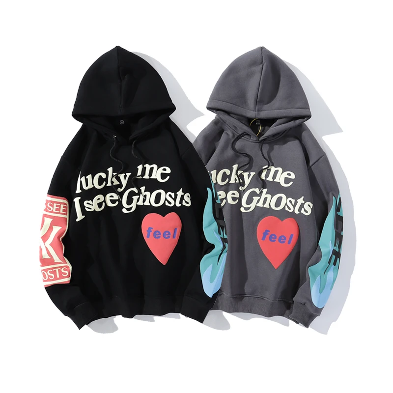 2021 New Spring Fleece Sweatshirt Kanye 3D Foam Letter Hooded Hoodies Men and Women Stranger Things Loose Casual Hoodie Hip Hop
2021 New Spring Fleece Sweatshirt Kanye 3D Foam Letter Hooded Hoodies Men and Women Stranger Things Loose Casual Hoodie Hip Hop