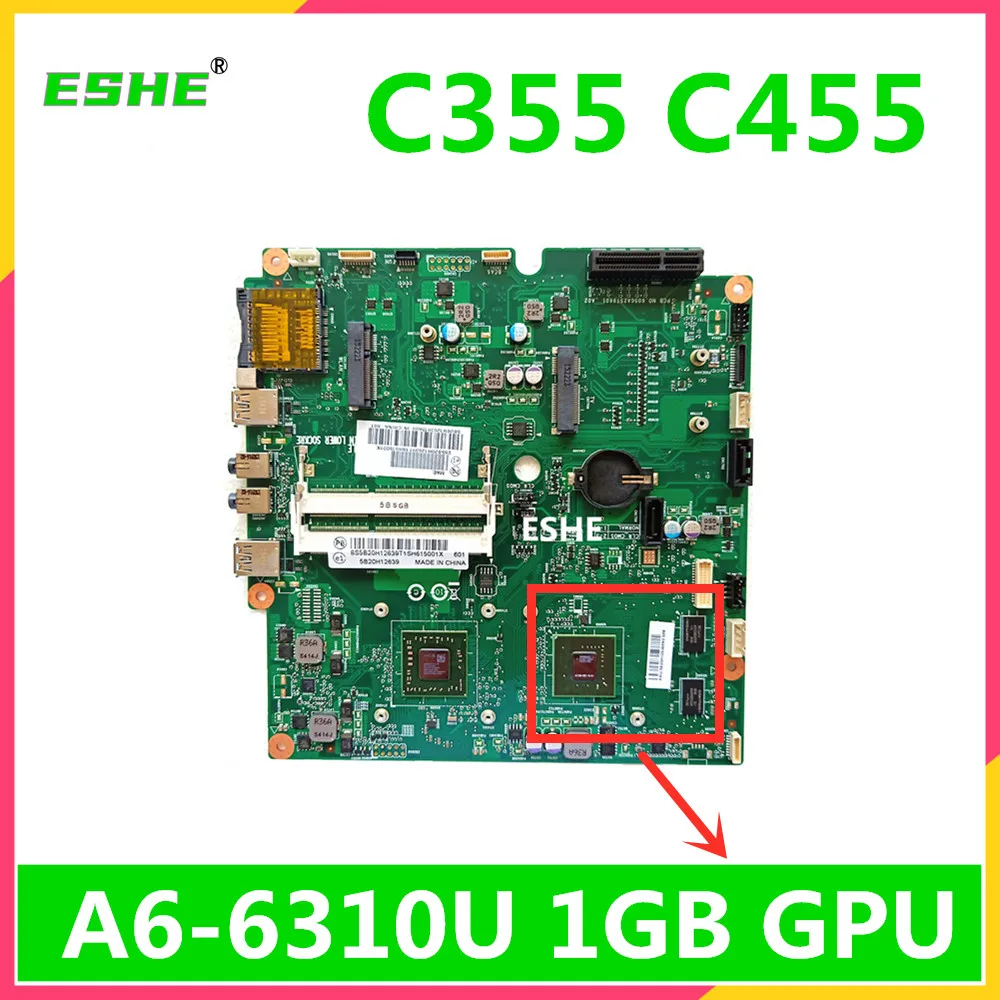 Для Lenovo C355 C455 AIO материнская плата CFT3S дискретная видеокарта с A6-6310U 1GB видеокартой