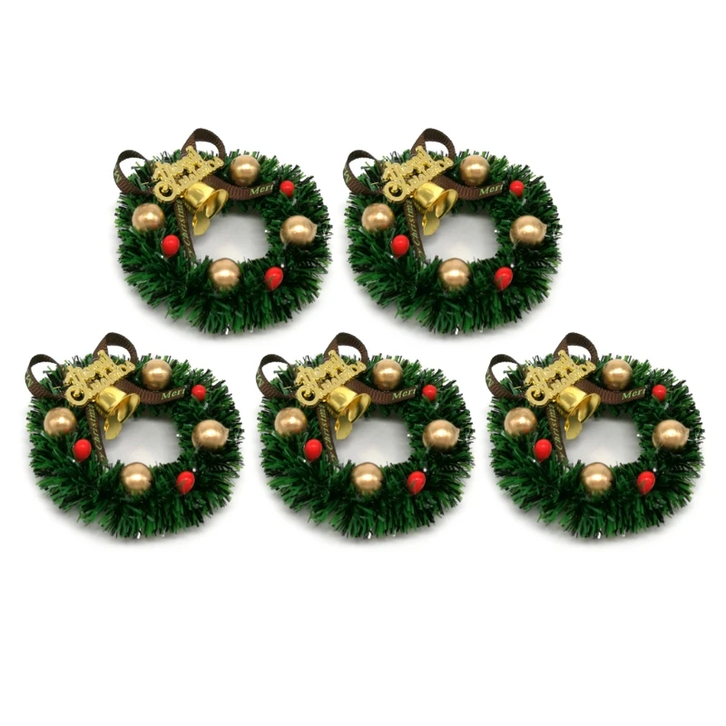 Mini Christmas Wreaths Christmas Tree Wreath for Xmas Tree Hanging, Model Making G99A
Mini Christmas Wreaths Christmas Tree Wreath for Xmas Tree Hanging, Model Making G99A