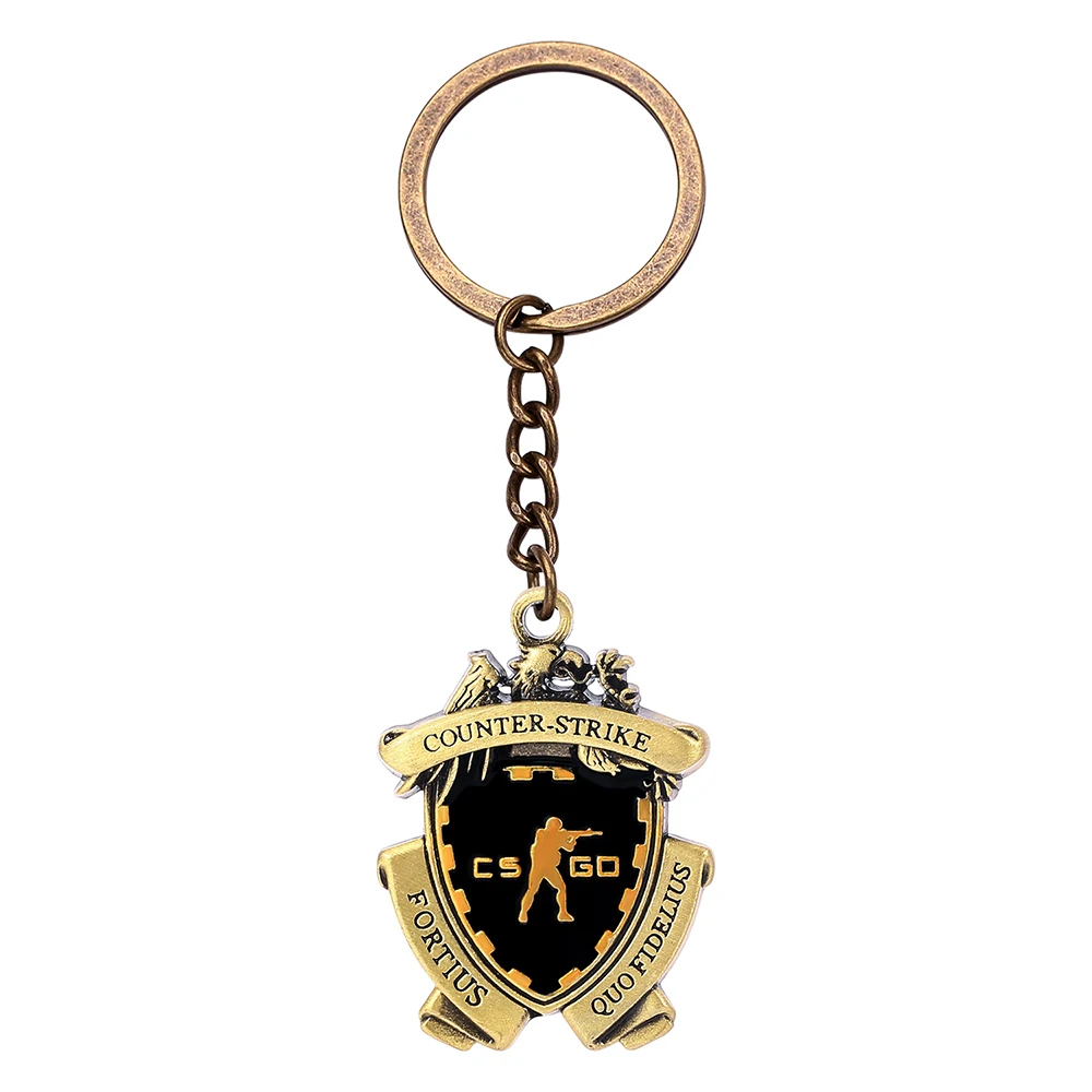 

Game CS GO Medal Keychain Counter Strike CSGO Keyring Men Women Car Bag Pendant Jewelry Fans Gift Souvenir Llaveros Hombre