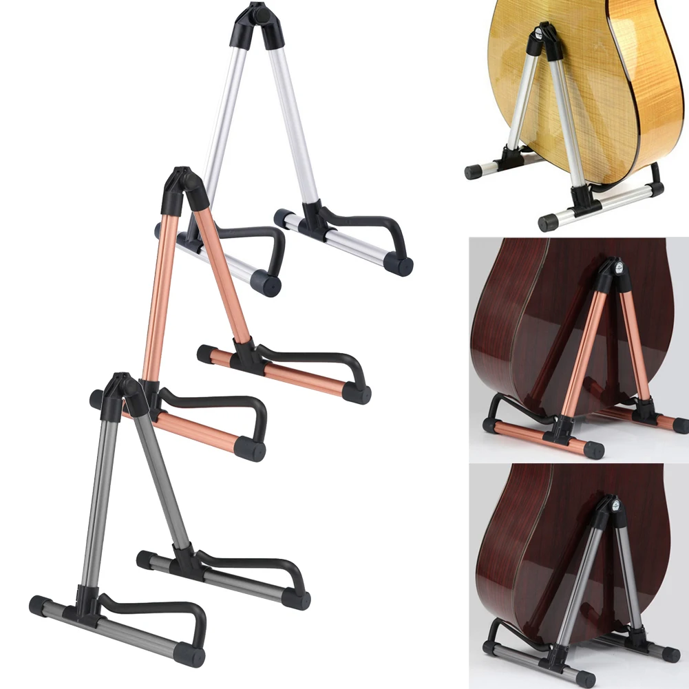 New 3 Colors Guitar Stand Universal Folding A-Frame use for Acoustic Electric Guitars Guitar Floor Stand Holder High Quality
New 3 Colors Guitar Stand Universal Folding A-Frame use for Acoustic Electric Guitars Guitar Floor Stand Holder High Quality