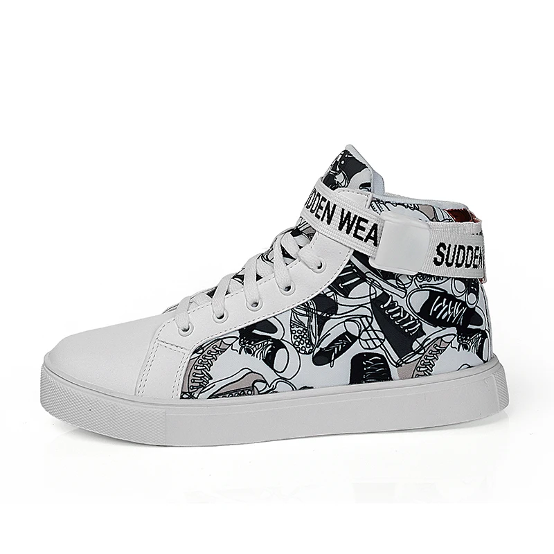 Men's Casual Shoes Outdoor Jogging Shoes Men Graffiti Canvas Sneakers Thick Bottom Walking Shoes Men Vulcanize Shoes Light
Men's Casual Shoes Outdoor Jogging Shoes Men Graffiti Canvas Sneakers Thick Bottom Walking Shoes Men Vulcanize Shoes Light