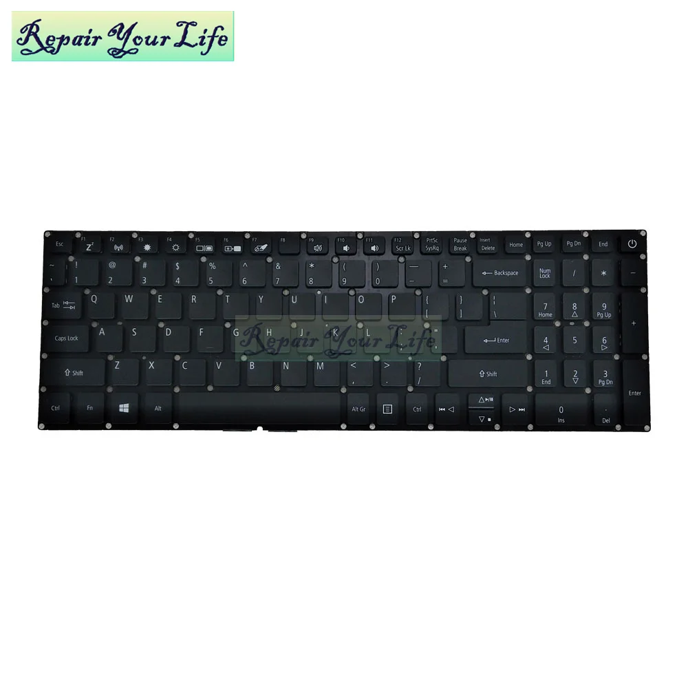 US English Notebook keyboard for Acer Aspire A315-33 A315-32 A315-41 A315-21 A315-31 laptop replacement keyboards New LV5T-A80B
US English Notebook keyboard for Acer Aspire A315-33 A315-32 A315-41 A315-21 A315-31 laptop replacement keyboards New LV5T-A80B