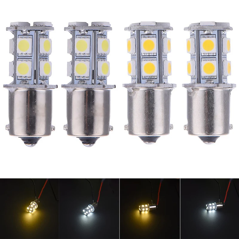 

Автомобильная светодиодная лампа T20 W21/5W 7443 1156 1157 LED 13 SMD, стоп-сигнал, стояночный фонарь, лампа заднего хода 12 В, стоп-сигнал s