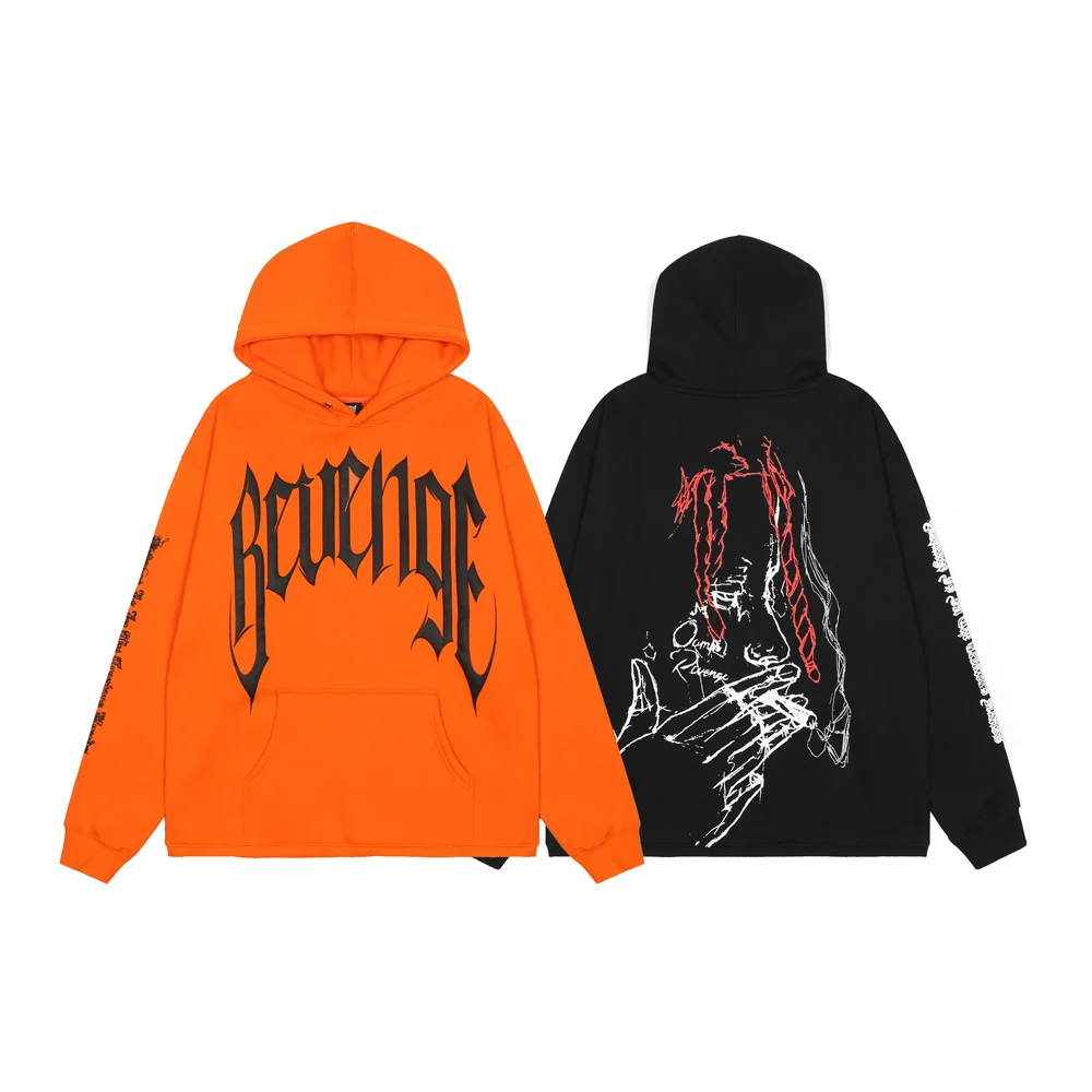 2021fw Revenge Fleece Hoodie Men Women Hooded XXXtentacion Pullover Revenge Sweatshirts Streetwear
2021fw Revenge Fleece Hoodie Men Women Hooded XXXtentacion Pullover Revenge Sweatshirts Streetwear