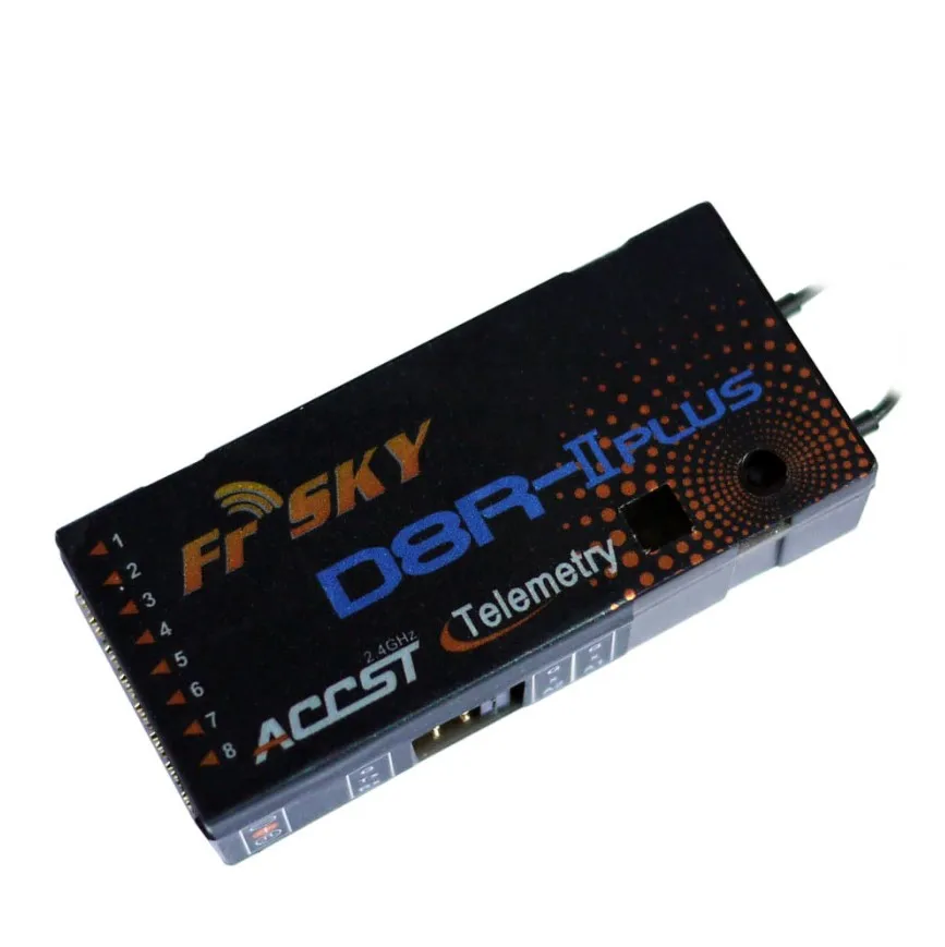 FrSky D8R двухсторонний 2 4G 8 канальный приемник D8R-II плюс со встроенной антенной DJT для