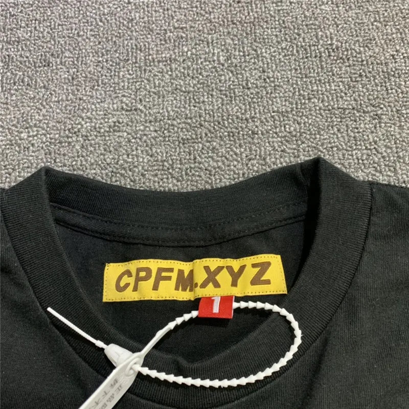Foaming Printing CPFM.XYZ Social Studies Tee Men Women 1:1 High quality Black White Streetwear T-shirts
Foaming Printing CPFM.XYZ Social Studies Tee Men Women 1:1 High quality Black White Streetwear T-shirts
